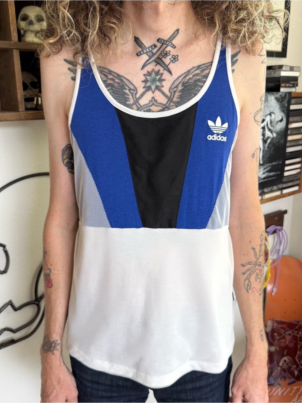 Adidas Archive Series Tank Top S19660 ~ Size Medium